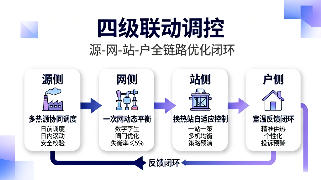 源-网-站-户四级联动优化调控