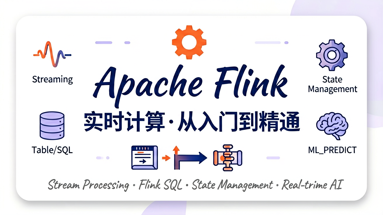 Apache Flink 使用教程：从入门到精通