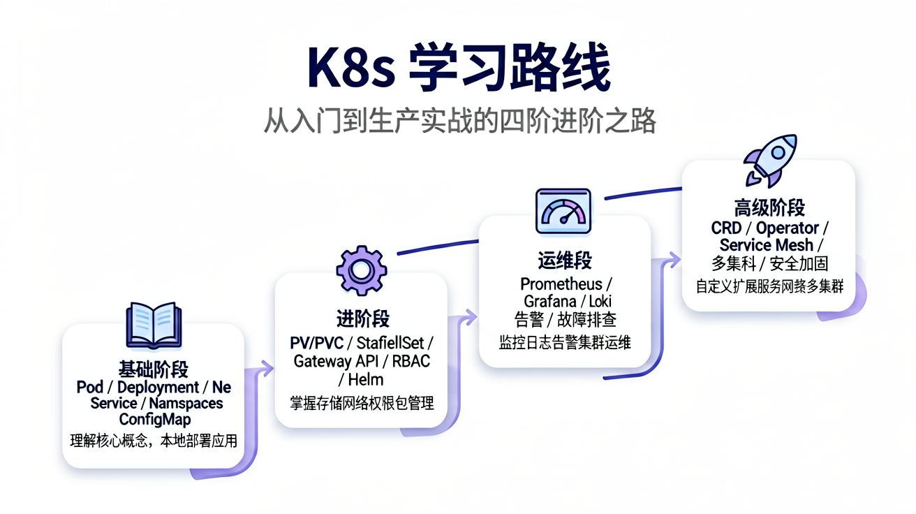 K8s 学习路线图