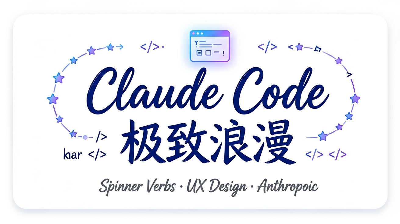 藏在 Claude Code 里的极致浪漫：完整 187 条 Spinner Verbs 全收录